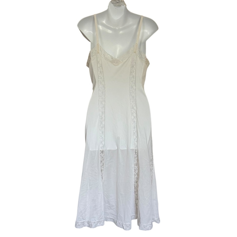 Vintage VANITY FAIR Womens Slip Dress Nightgown Size 36 - Picture 2 of 7